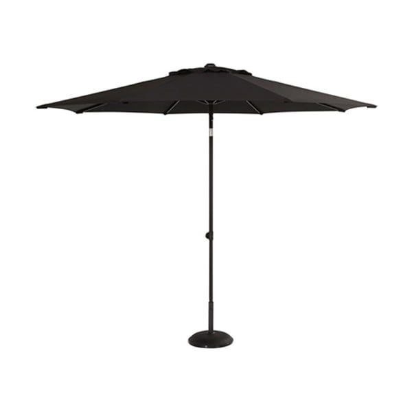 Fekete napernyő, ø 300 cm - Hartman