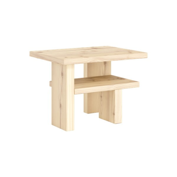 Borovi fenyő tárolóasztal 34x45 cm Japan – Karup Design
