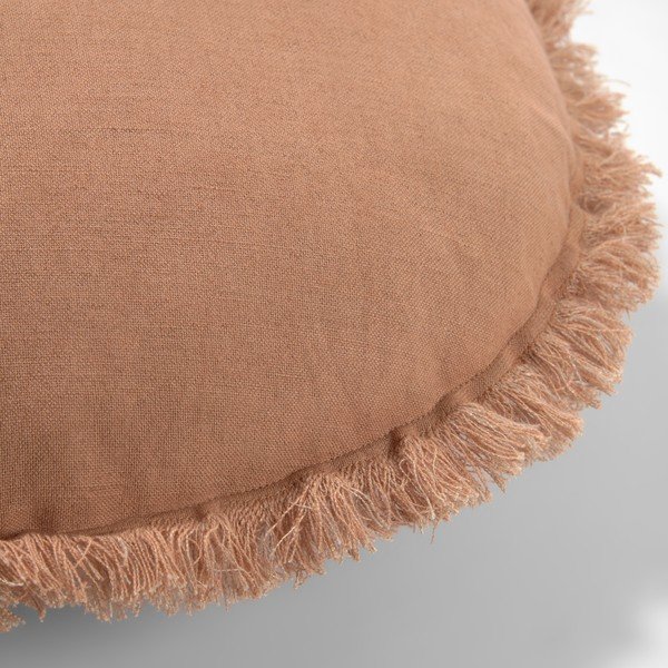 Clarice barna párnahuzat, ø 45 cm - Kave Home-image-1