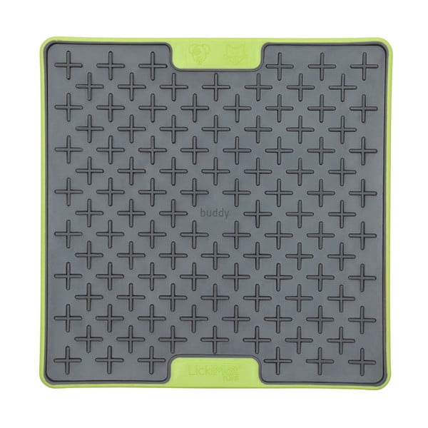 Nyalogatós alátét Buddy Tuff Green – LickiMat-image-1