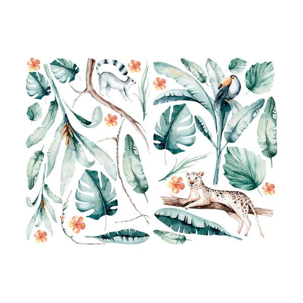 Tropical dekorációs falmatrica - Ambiance-image-4