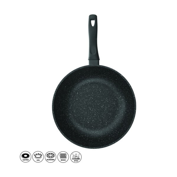 Grande tapadásmentes alumínium WOK serpenyő, ⌀ 30 cm - Orion-image-4