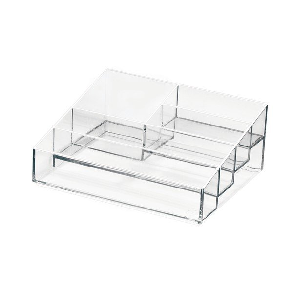 Újrahasznosított műanyag fürdőszobai rendszerező kozmetikumokhoz Nail Station – iDesign-image-2