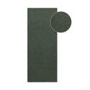 Sötétzöld kézi szövésű gyapjú futószőnyeg 80x300 cm Calmio – Hanse Home