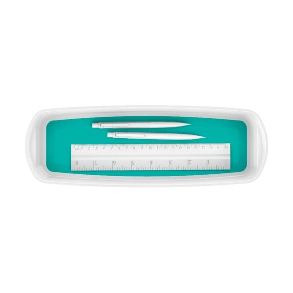 MyBox fehér-türkizkék asztali rendszerező, hossz 31 cm MyBox - Leitz-image-2