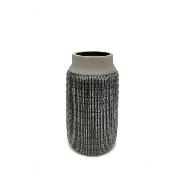 Tian szürke kerámia váza, magasság 33 cm - Moycor