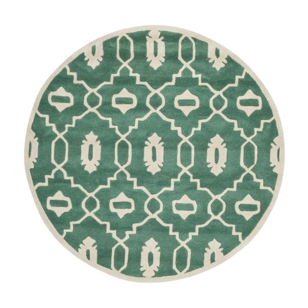 Mondello mentol-zöld szőnyeg, ø 152 cm - Safavieh