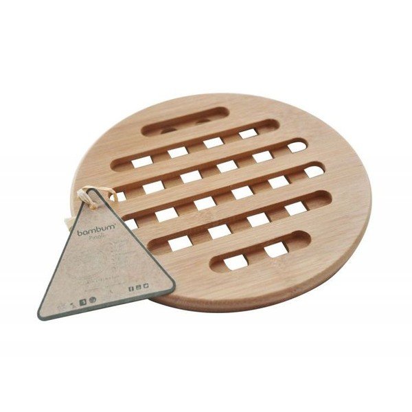 Pinoli bambusz poháralátét, ⌀ 18 cm - Bambum-image-1