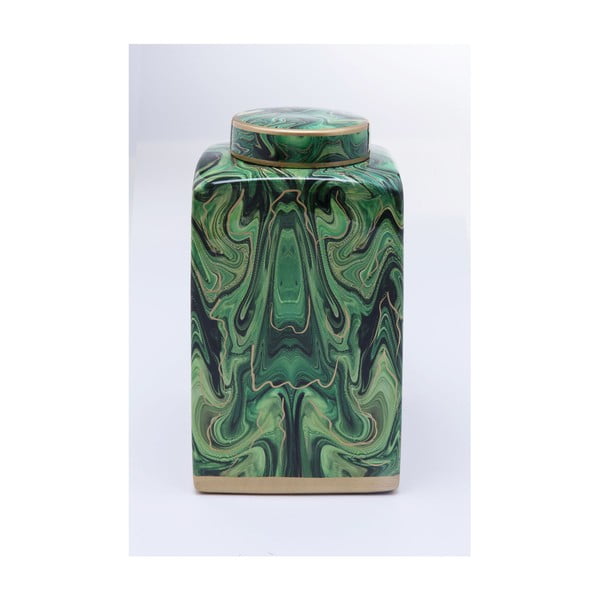 Malachite zöld dekorációs üveg, 42 cm - Kare Design