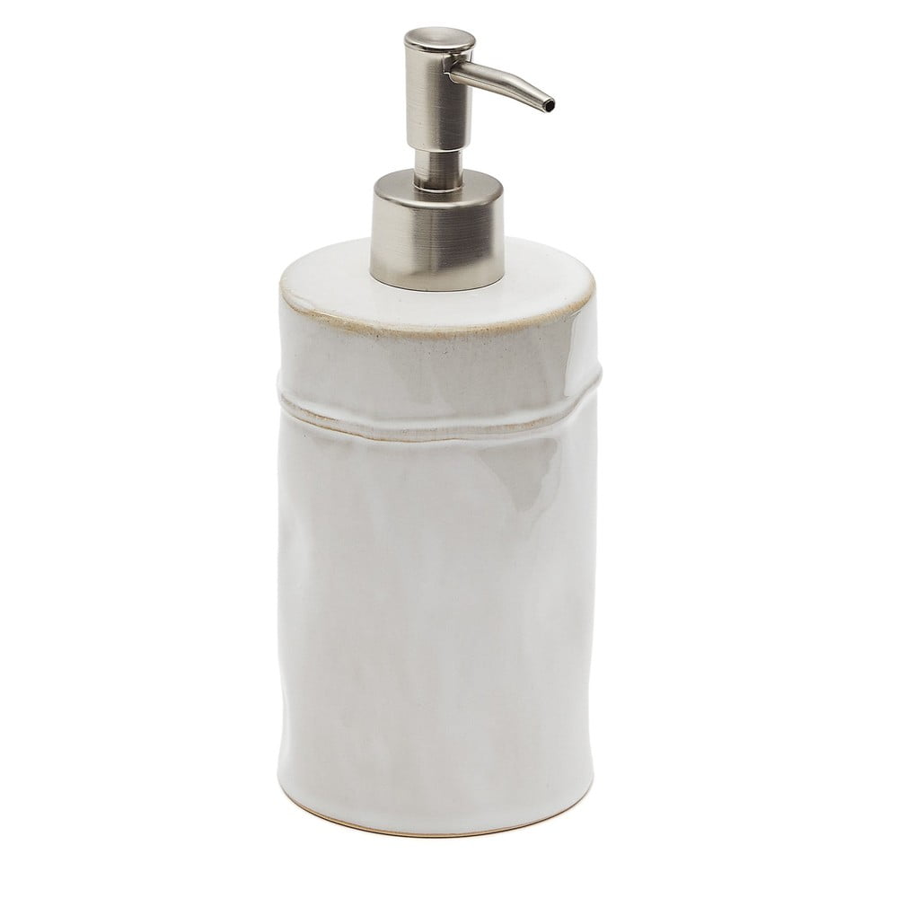 Krémszínű kerámia szappanadagoló 650 ml Savel  Kave Home