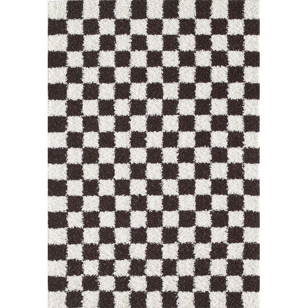 Barna-krémszínű szőnyeg 80x150 cm Grida – ESTE