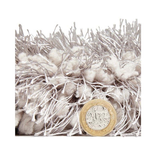 Montana Puro Silver szürke kézzel rojtolt szőnyeg, 80 x 150 cm - Think Rugs-image-2