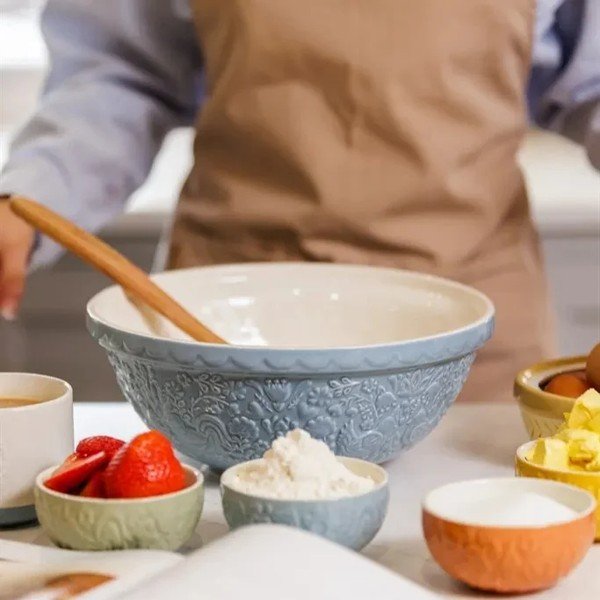 Kék kerámia tál ø 26 cm Home to Roost – Mason Cash-image-1