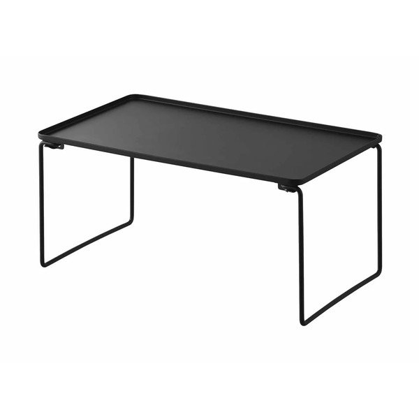 Fekete fém kiegészítő polc 41x24 cm Tower – YAMAZAKI