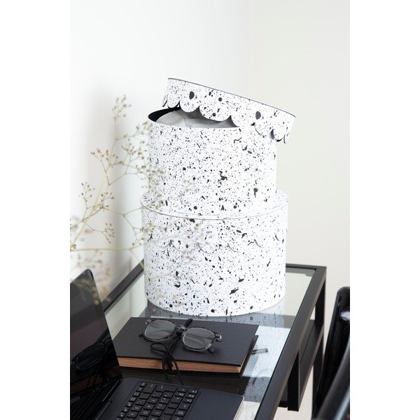 Splash 2 db-os fekete-fehér doboz szett - Bigso Box of Sweden-image-1