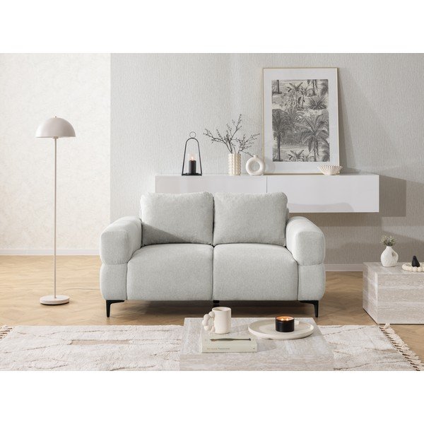Világosszürke kanapé 154 cm Helio – Ropez-image-3