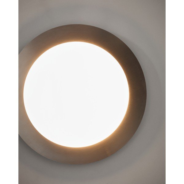 Szürke LED fali lámpa ø 40 cm Novae – Kave Home-image-2