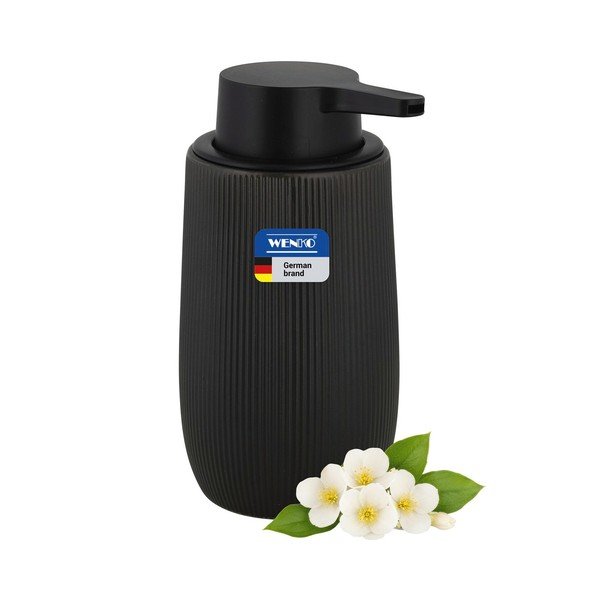 Fekete műanyag szappanadagoló 400 ml Fablo – Wenko-image-3