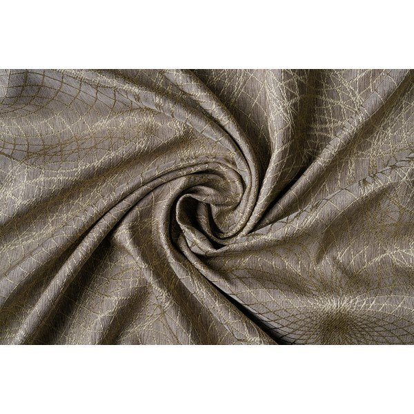 Aranyszínű függöny 140x160 cm Elys – Mendola Fabrics-image-1