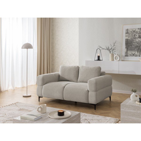 Bézs kanapé 154 cm Helio – Ropez-image-4