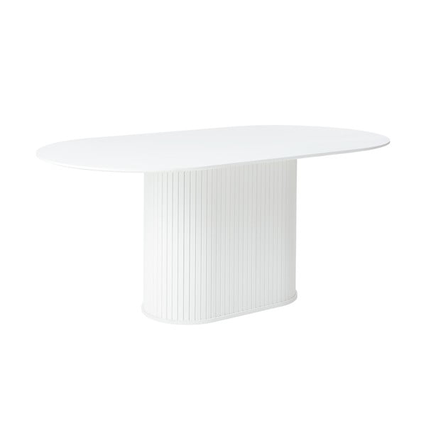 Kerek étkezőasztal 95x180 cm Nola – Unique Furniture-image-2