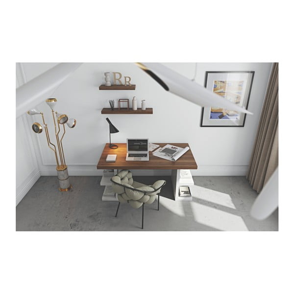 Balda polc dió furnérral, hosszúság 90 cm - TemaHome-image-3