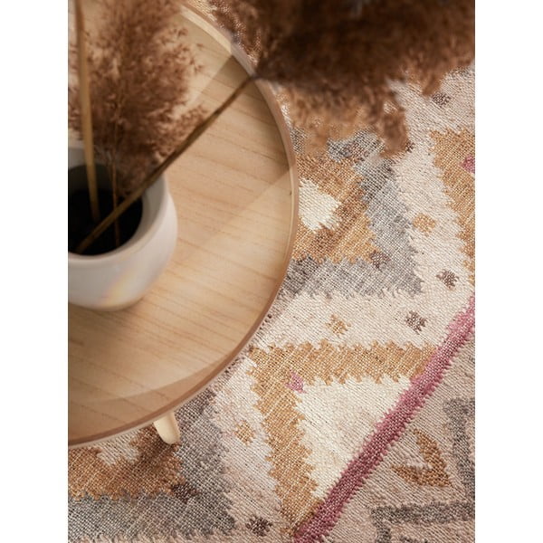 Krémszínű kézi szövésű juta szőnyeg 160x230 cm Roya Imani – Elle Decoration-image-2