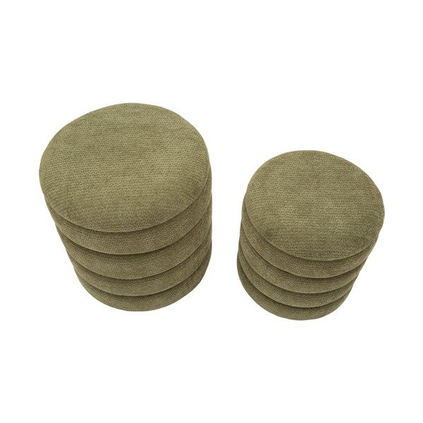 Khaki puff szett 2 db-os Nordic Style – Mauro Ferretti-image-2