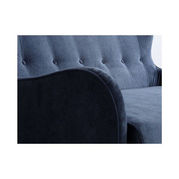 Cozyboy sötétkék kétszemélyes kanapé - Costum Form-image-2