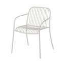 Világosszürke fém kerti szék Yua Wire – Blomus