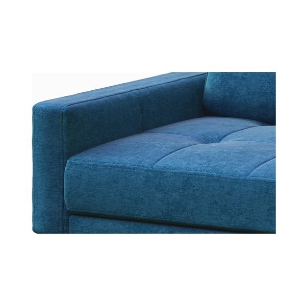 Musso Tufted kék fotel fa lábakkal - MESONICA-image-3