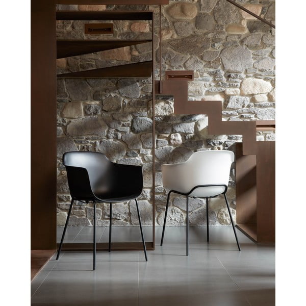 Khasumi fehér étkezőszék - Kave Home-image-1