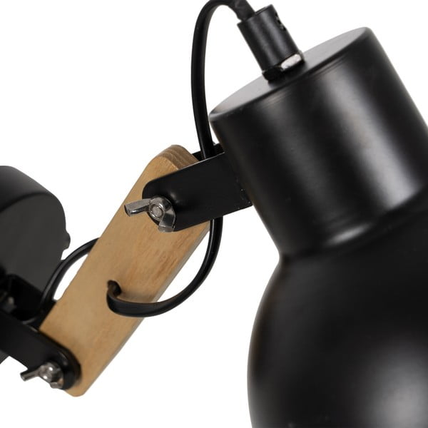 Fekete-natúr színű fali lámpa – Ixia-image-4