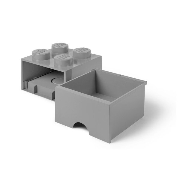 Szürke négyszögletes tárolódoboz - LEGO®-image-2