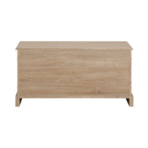 Bruce tárolóláda tölgyfa dekorral - Støraa-image-1