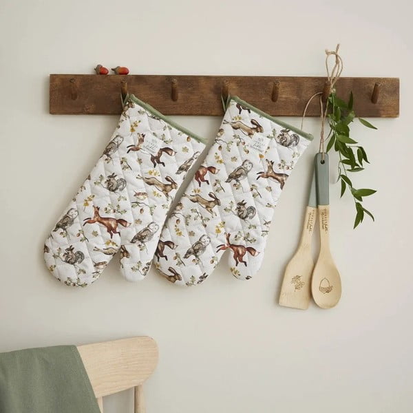 Pamut edényfogó kesztyű szett 2 db-os Forest Fable – Cooksmart ®-image-1