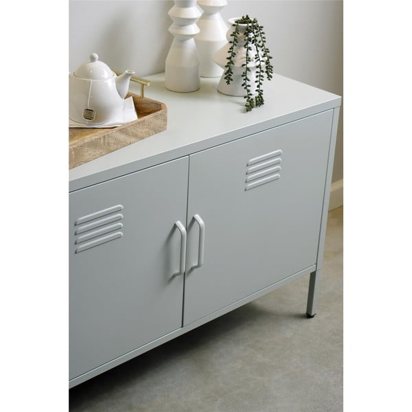 Zöld fém szekrény 100x64x40 cm Mission District – Støraa-image-1