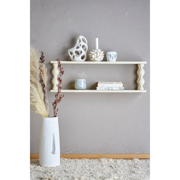 Fehér többszintes fali polc 80 cm Salino – Bloomingville-image-1