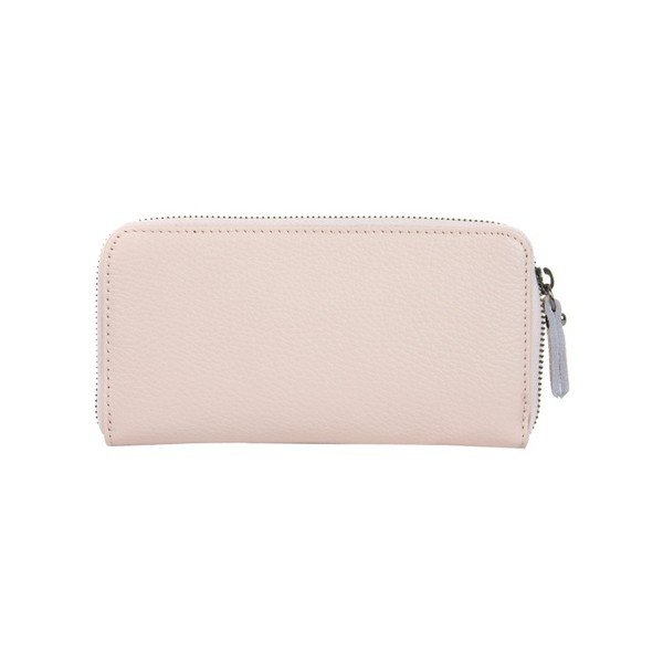 Alberta púder rózsaszín bőr pénztárca - Mangotti Bags-image-3