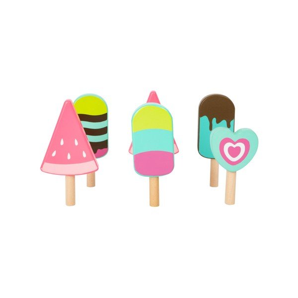 Ice Cream játék fagylaltosautó fából - Legler-image-1