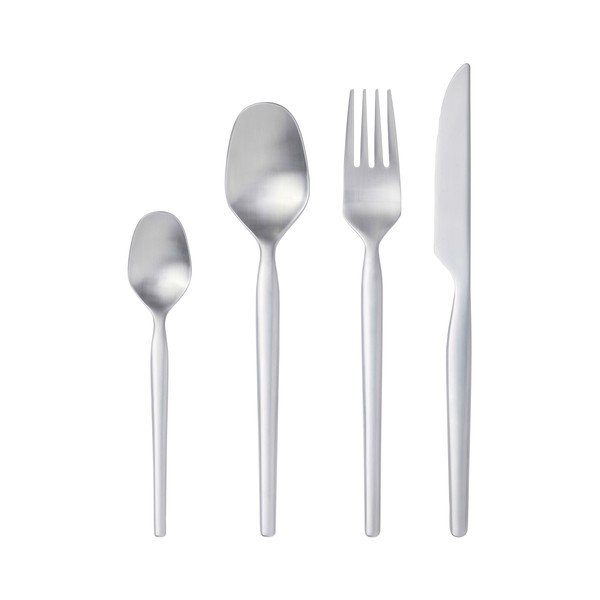 Ezüstszínű rozsdamentes acél evőeszköz készlet 16 db-os Dorotea – Gense
