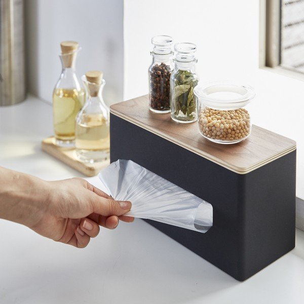 Fém zsebkendőtartó Rin – YAMAZAKI-image-1