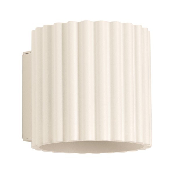 Krémszínű fali lámpa ø 10 cm Zora – Sollux