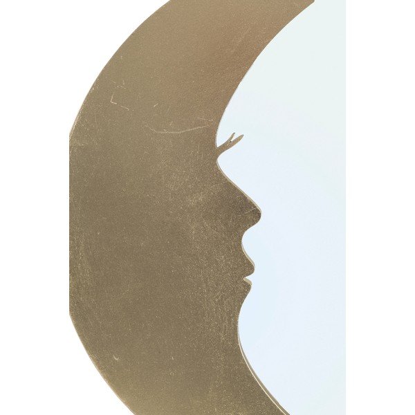 Moon falitükör aranyszínű részletekkel, ø 72,5 cm - Mauro Ferretti-image-4