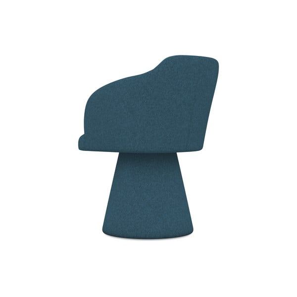 Kék kárpitozott étkezőfotel Kanoa – Makamii-image-3