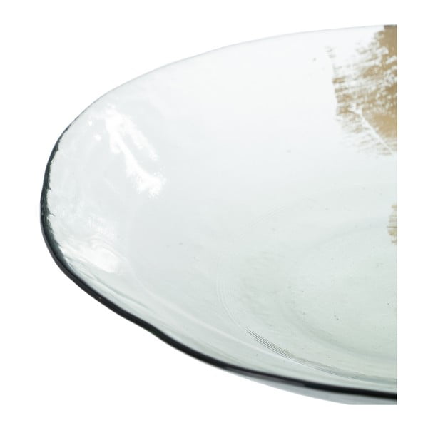 Üveg dekoratív tálca ø 29 cm – Ixia-image-4