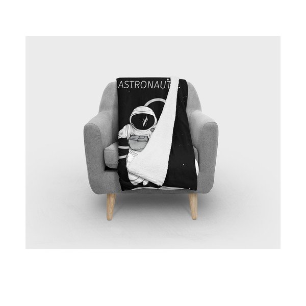 Fekete-fehér gyerek takaró 120x180 cm – Oyo home-image-1