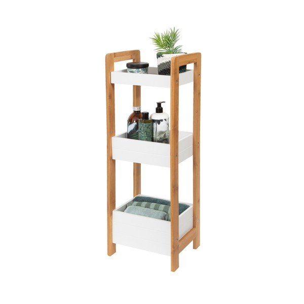 Bambusz fürdőszobai polc - Compactor-image-3