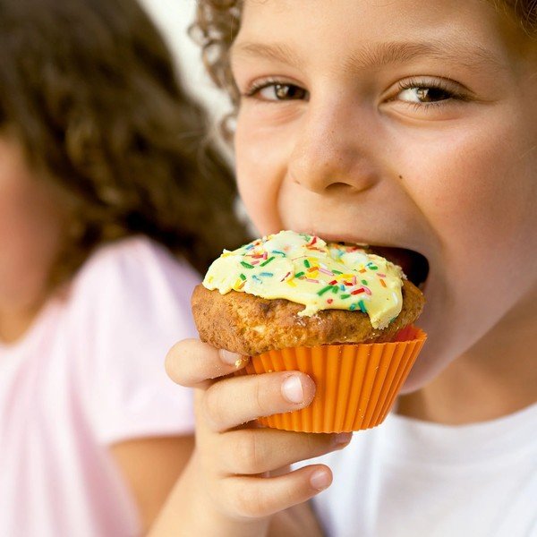 Szilikon muffin sütőforma készlet 12 db-os ø 7 cm – Lékué-image-1