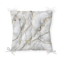Marble Gray Gold székpárna, 40 x 40 cm - Minimalist Cushion Covers